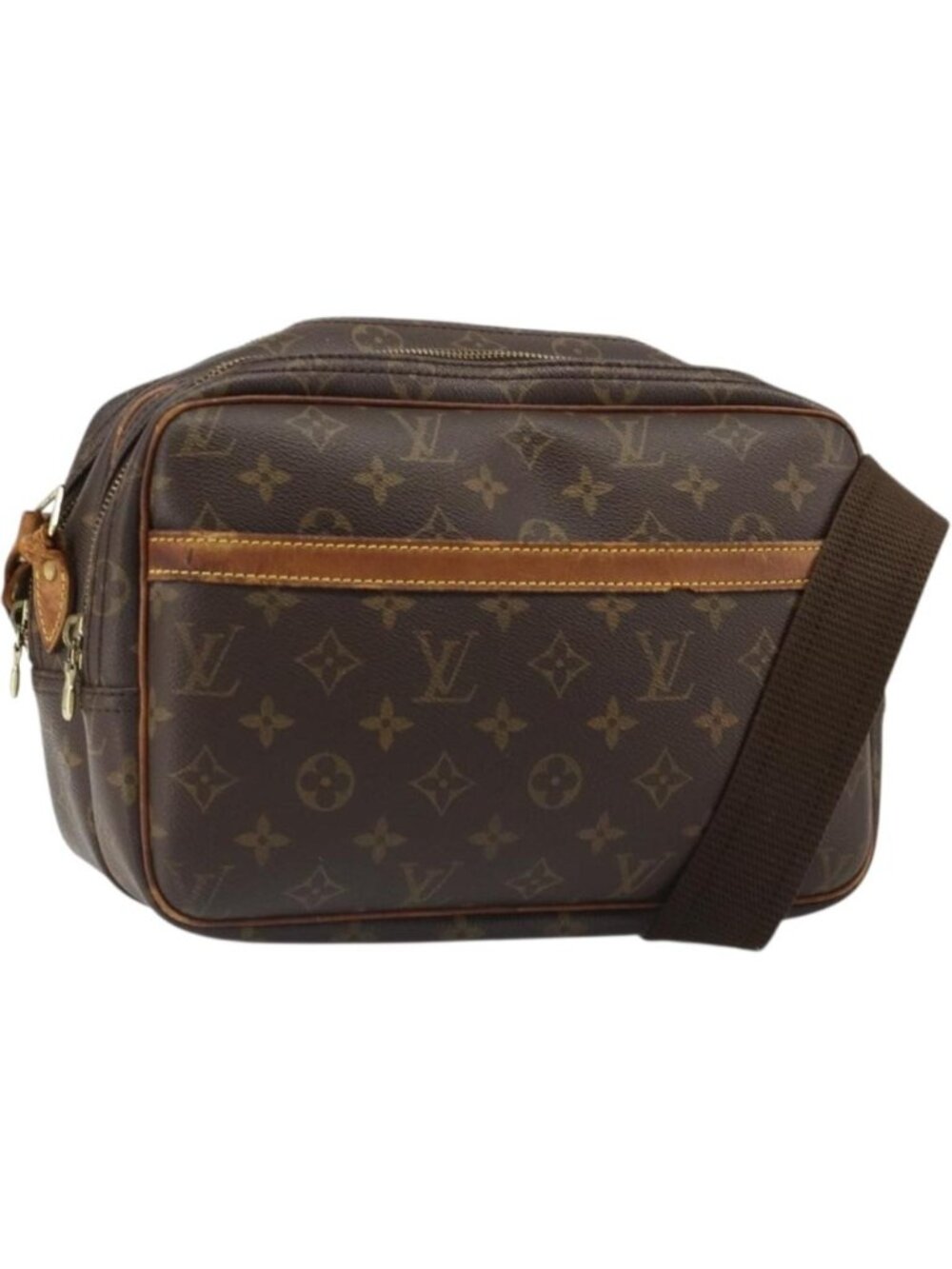 LOUIS VUITTON Monogram Reporter PM Shoulder Bag M45254